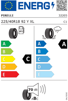 225/40R18 92Y Cinturato P7 C2 AO XL Pirelli