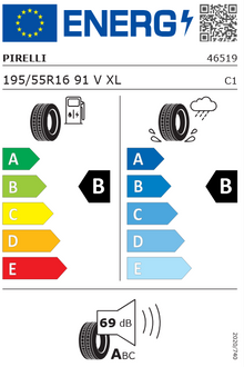 195/55R16 91V Powergy 2 XL Pirelli