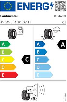 195/55R16 87H ContiPremiumContact 5 Continental