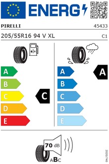 205/55R16 94V Cinturato C3 XL Pirelli