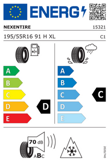195/55R16 91H N’Blue 4Season XL Nexen